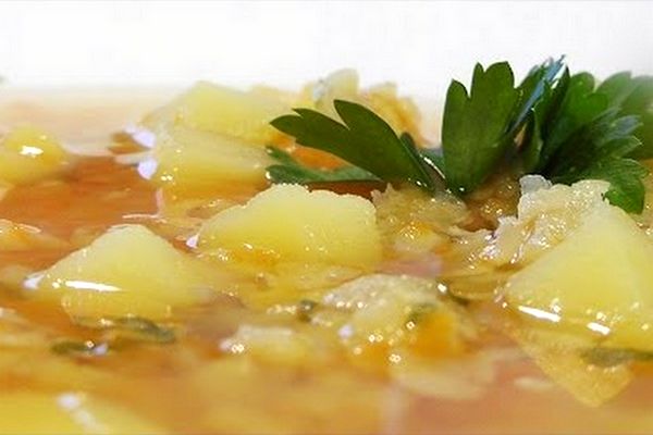 Суп гороховый постный — Кулинарные видео рецепты