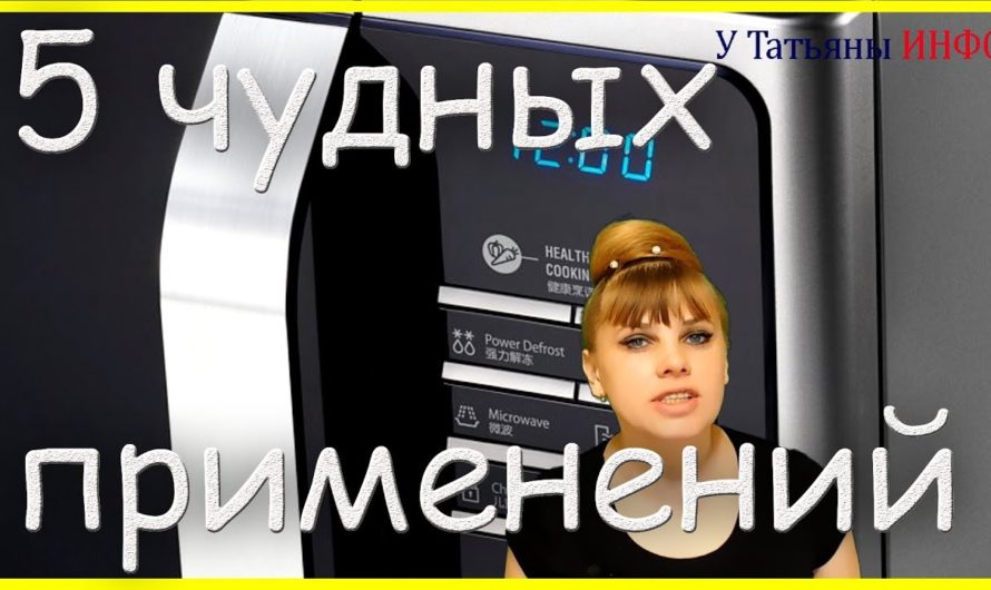 5 ЧУДНЫХ применений микроволновки в быту!!!